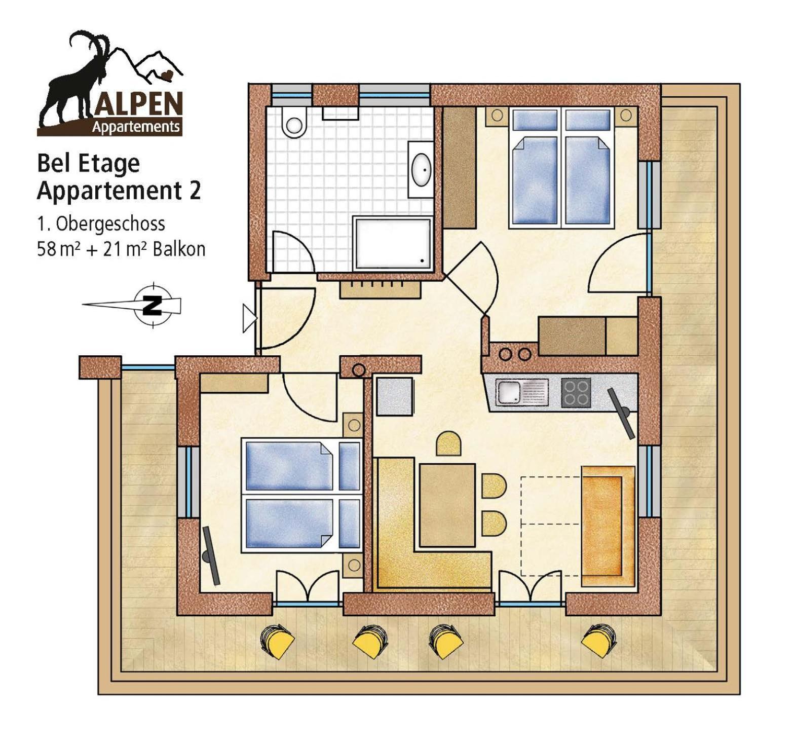 Alpen Appartement Beletage Mayrhofen Δωμάτιο φωτογραφία